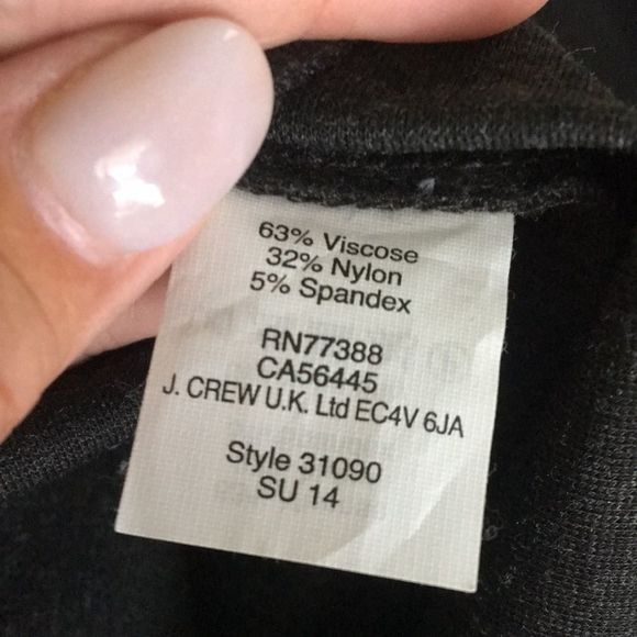 J. Crew Grey Skinny Pants - Picture 8 of 8